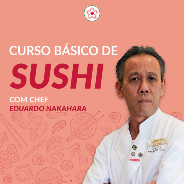 Atualmente é o Chef Executivo do Restaurante Mitsuba no Rio Design Leblon, o Chef Eduardo Nakahara vai compartilhar toda a sua experiência de 37 anos em culinária japonesa, para quem AMA SUSHI!